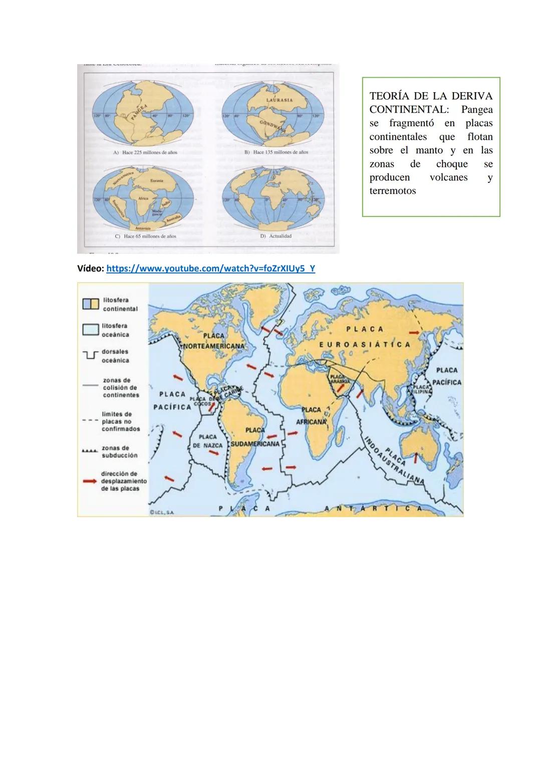 TEMA 2. EL RELIEVE DE LA TIERRA.
1.1 La estructura de la Tierra
1%. Rocas sólidas como basalto y granito
Corteza
Manto
84%. Diversos ma