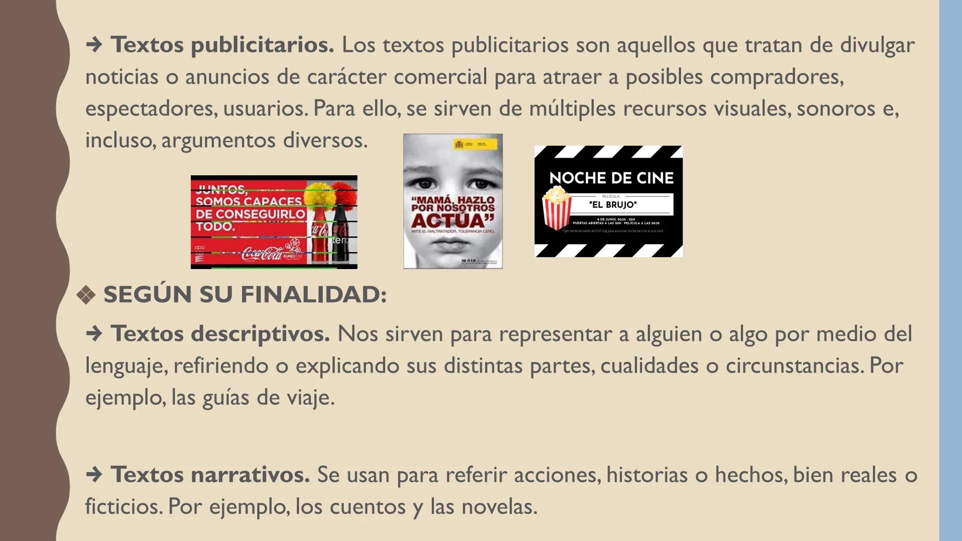 # EL TEXTO
Y SUS PROPIEDADES
TEMA I # ÍNDICE
1. Concepto
2. Tipologías textuales
- Según su naturaleza
- Según su finalidad
- Los textos