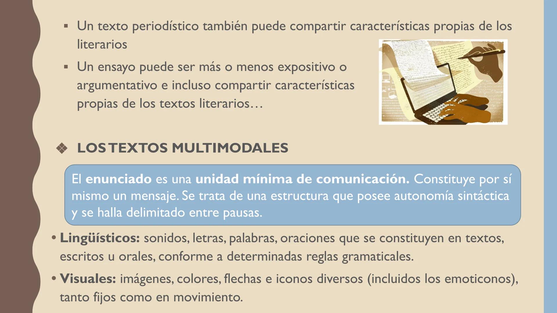 # EL TEXTO
Y SUS PROPIEDADES
TEMA I # ÍNDICE
1. Concepto
2. Tipologías textuales
- Según su naturaleza
- Según su finalidad
- Los textos