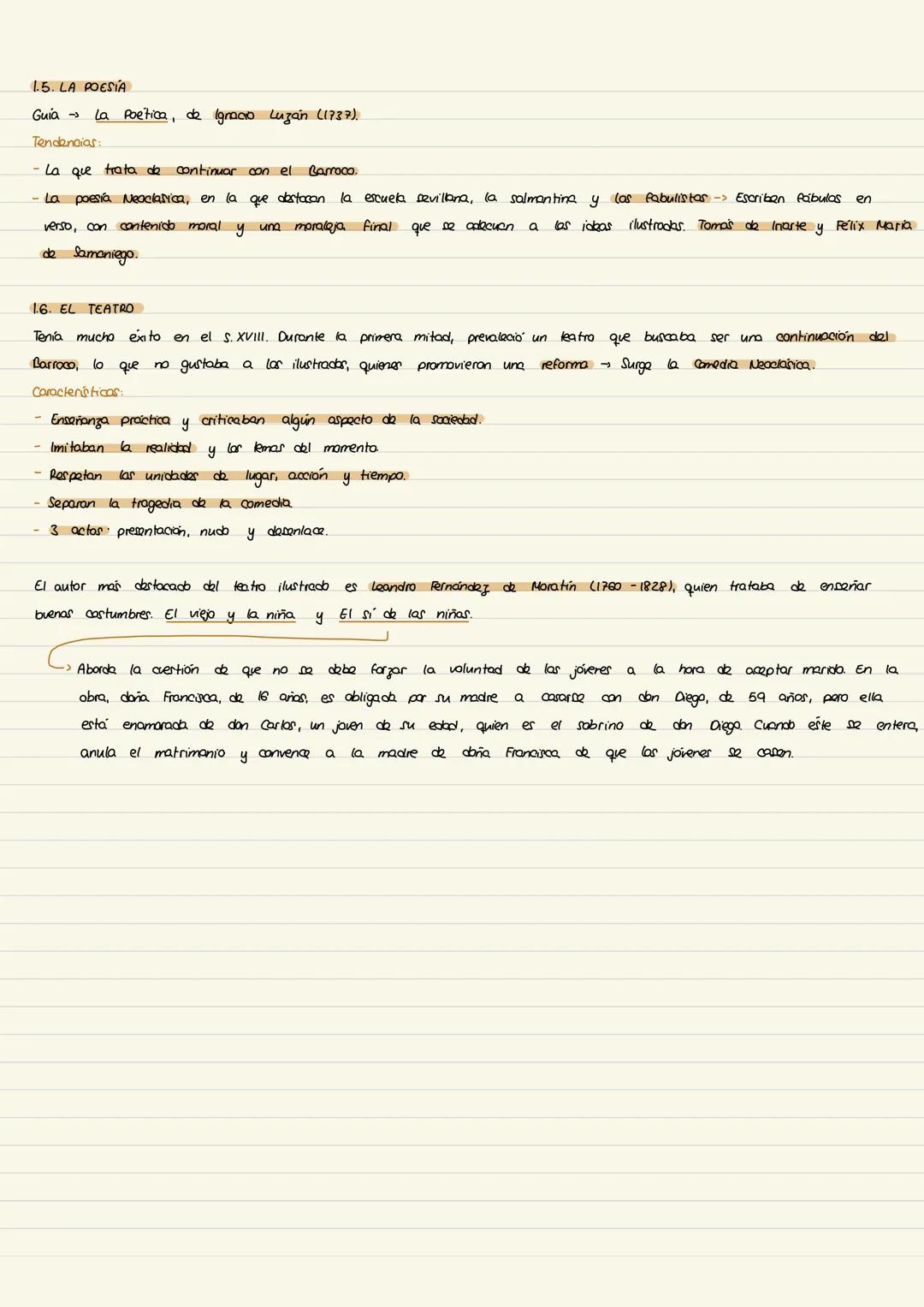 TEMA 1: LITERATURA SIGLOS XVII-XIX
1
La Ilustración
1.1 CONTEXTO HISTÓRICO
y
el neoclasicismo (s.XVII)
En España, la llegada de la Dinastia