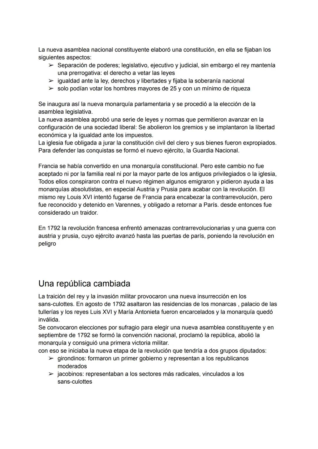 La Revolución Francesa
El principio de la revolución
En Francia en el siglo XVII, la mayoría de los habitantes eran campesinos y por ello
pa