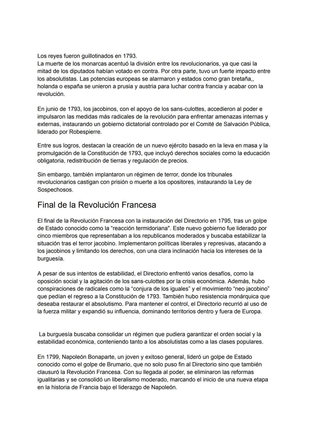 La Revolución Francesa
El principio de la revolución
En Francia en el siglo XVII, la mayoría de los habitantes eran campesinos y por ello
pa