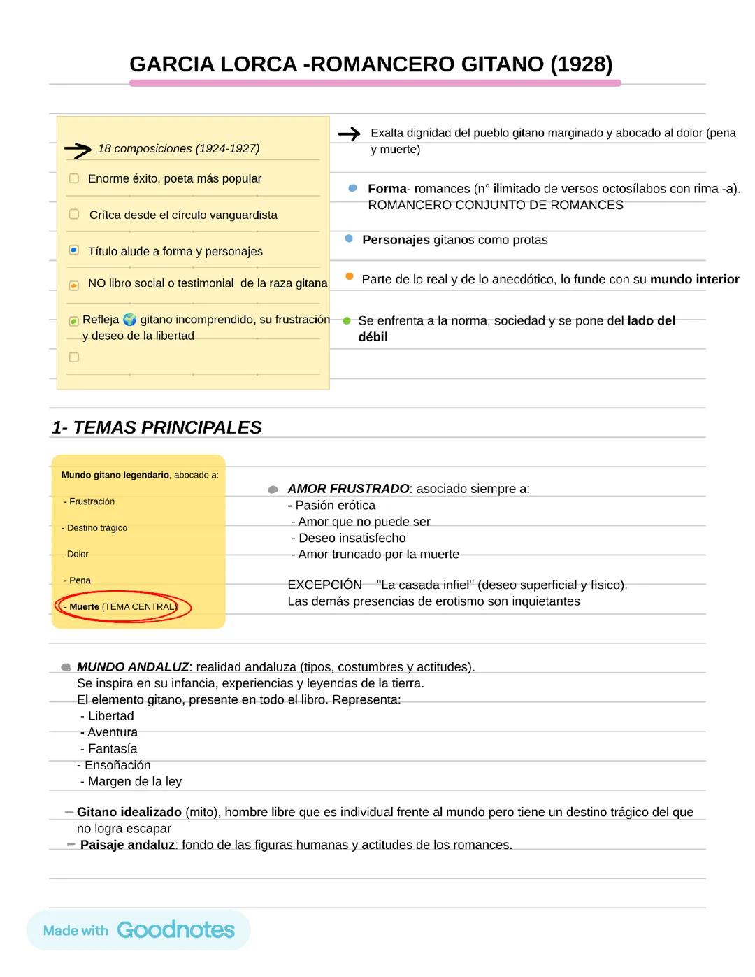 Romancero gitano - García Lorca//2°bach(PAU/EBAU)