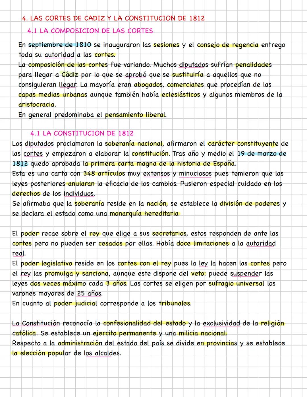 haanisha och antiquo régimen
1. LA CRISIS DE 1808
A finales de 1807 la situación social y económica del país era muy grave pues las
guerras,