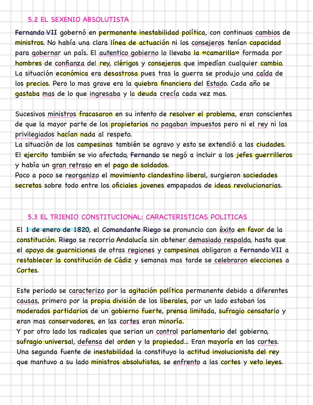 haanisha och antiquo régimen
1. LA CRISIS DE 1808
A finales de 1807 la situación social y económica del país era muy grave pues las
guerras,