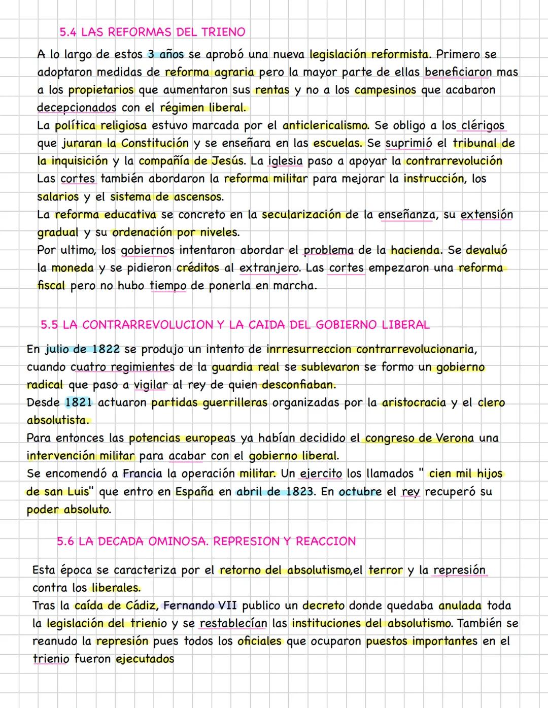 haanisha och antiquo régimen
1. LA CRISIS DE 1808
A finales de 1807 la situación social y económica del país era muy grave pues las
guerras,