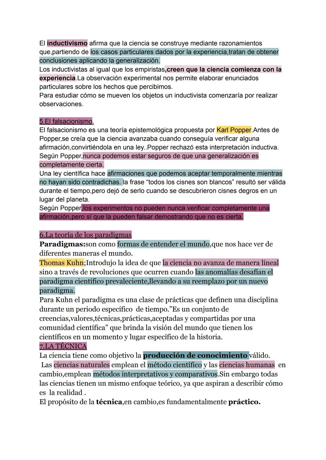 1.¿Qué es la ciencia?
La ciencia y la filosofía son lo mismo hasta el renacimiento,
momento en el que comienza la separación gradual de amba