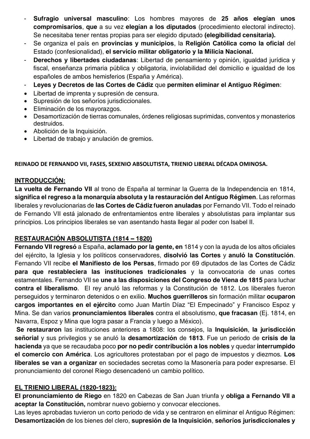 GUERRA DE LA INDEPENDENCIA: CAUSAS, BANDOS Y DESARROLLO.
INTRODUCCIÓN:
La Guerra de la Independencia supone la posibilidad de superar el Ant