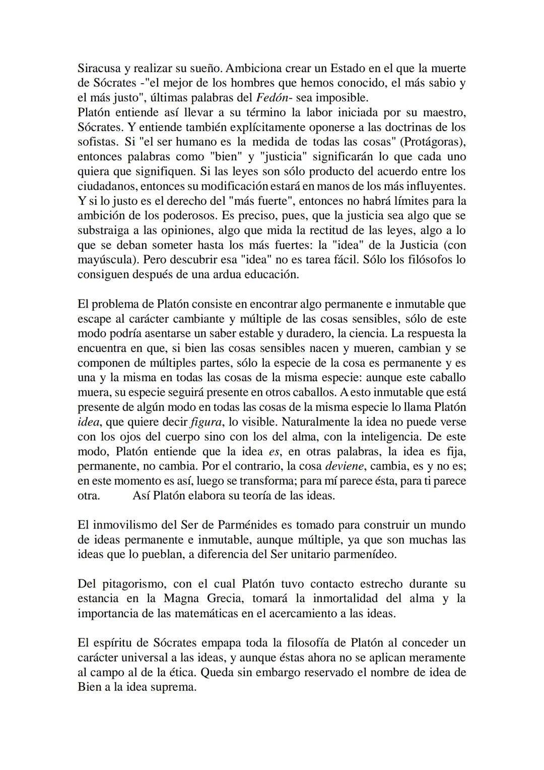 3. PLATÓN
0. Introducción
3.0.1.
3.0.2.
3.0.3.
3.0.4.
Apuntes biográficos
Influencias en el pensamiento de Platón
Los diálogos de Platón
Int