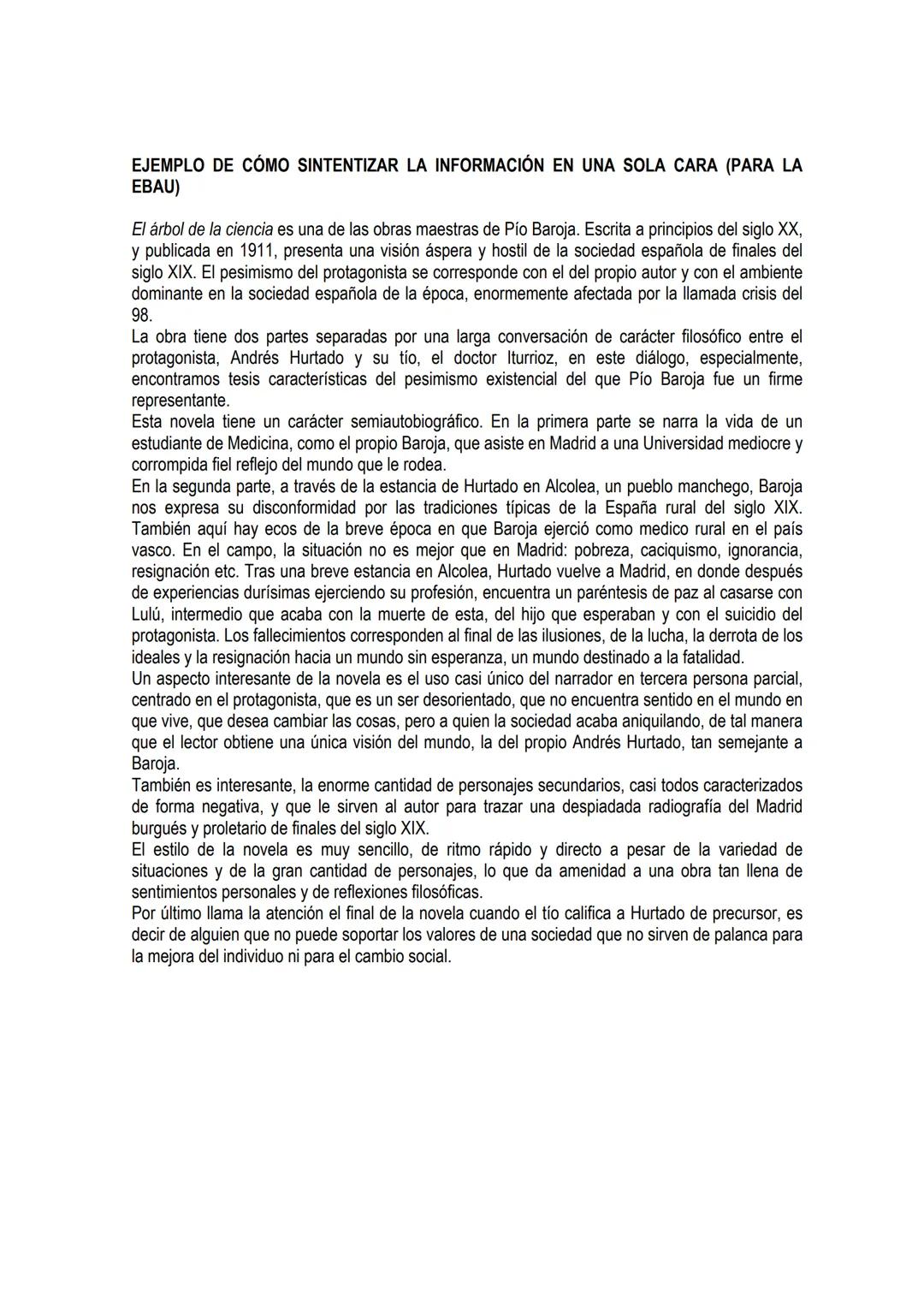 # TEMA 9. LA NARRATIVA DE PÍO BAROJA
RECUERDA:
i.e.s.
Batalla de
CLAVIJO
-Estos apuntes son solo una síntesis teórica de los contenidos q