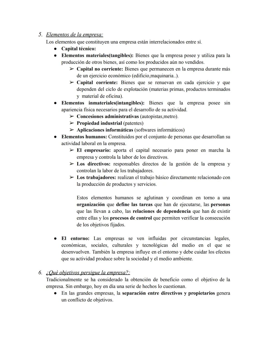 # Tema 1: El papel de la empresa en la economía
1. Actividad económica y empresa:
La escasez de recursos es el problema económico básico d