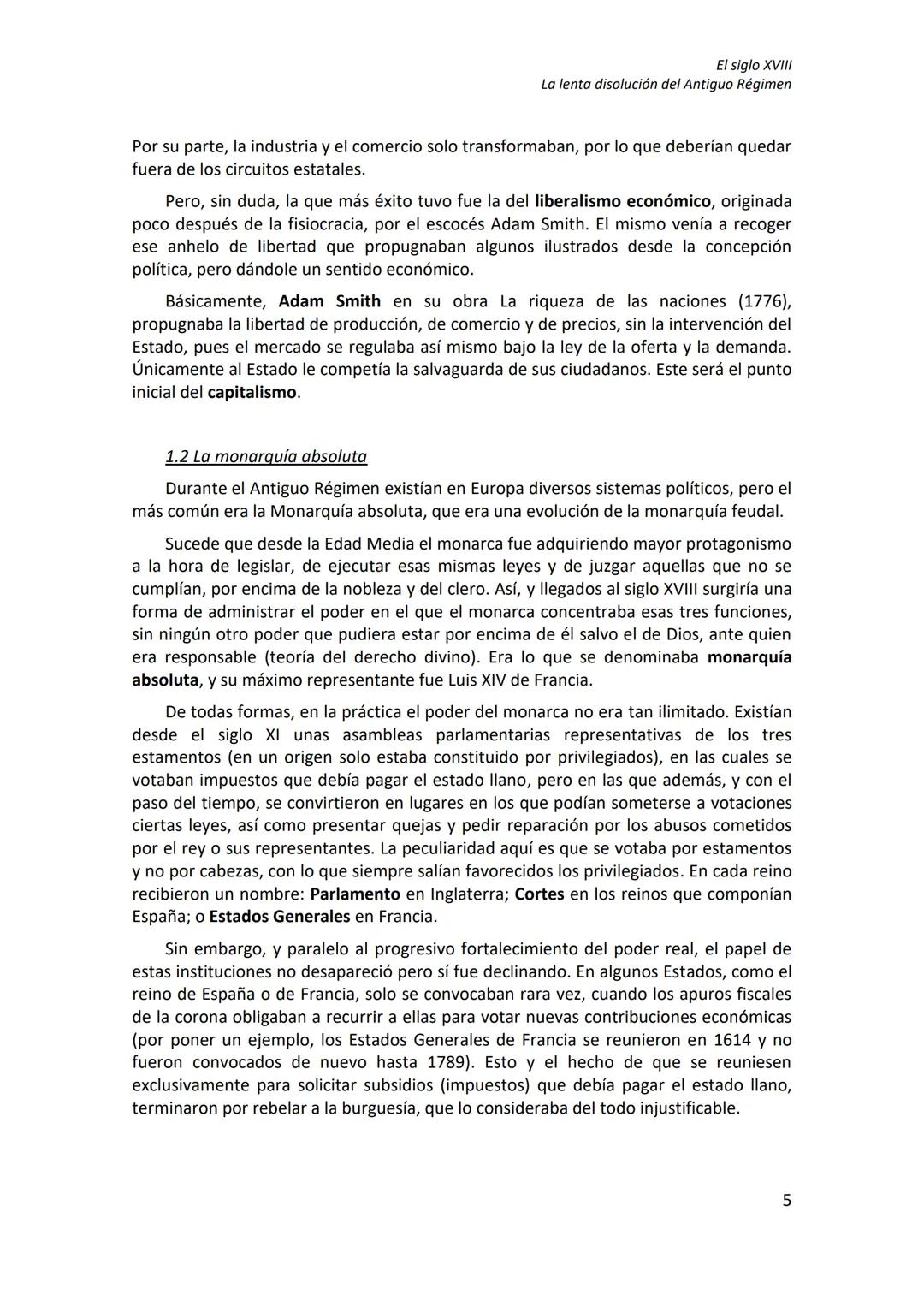 El siglo XVIII
La lenta disolución del Antiguo Régimen
# El siglo XVIII
## La lenta disolución del Antiguo Régimen
1. Las bases del Antigu