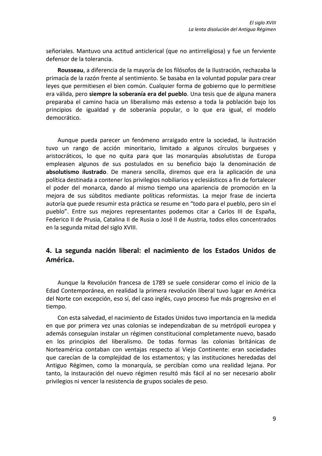 El siglo XVIII
La lenta disolución del Antiguo Régimen
# El siglo XVIII
## La lenta disolución del Antiguo Régimen
1. Las bases del Antigu