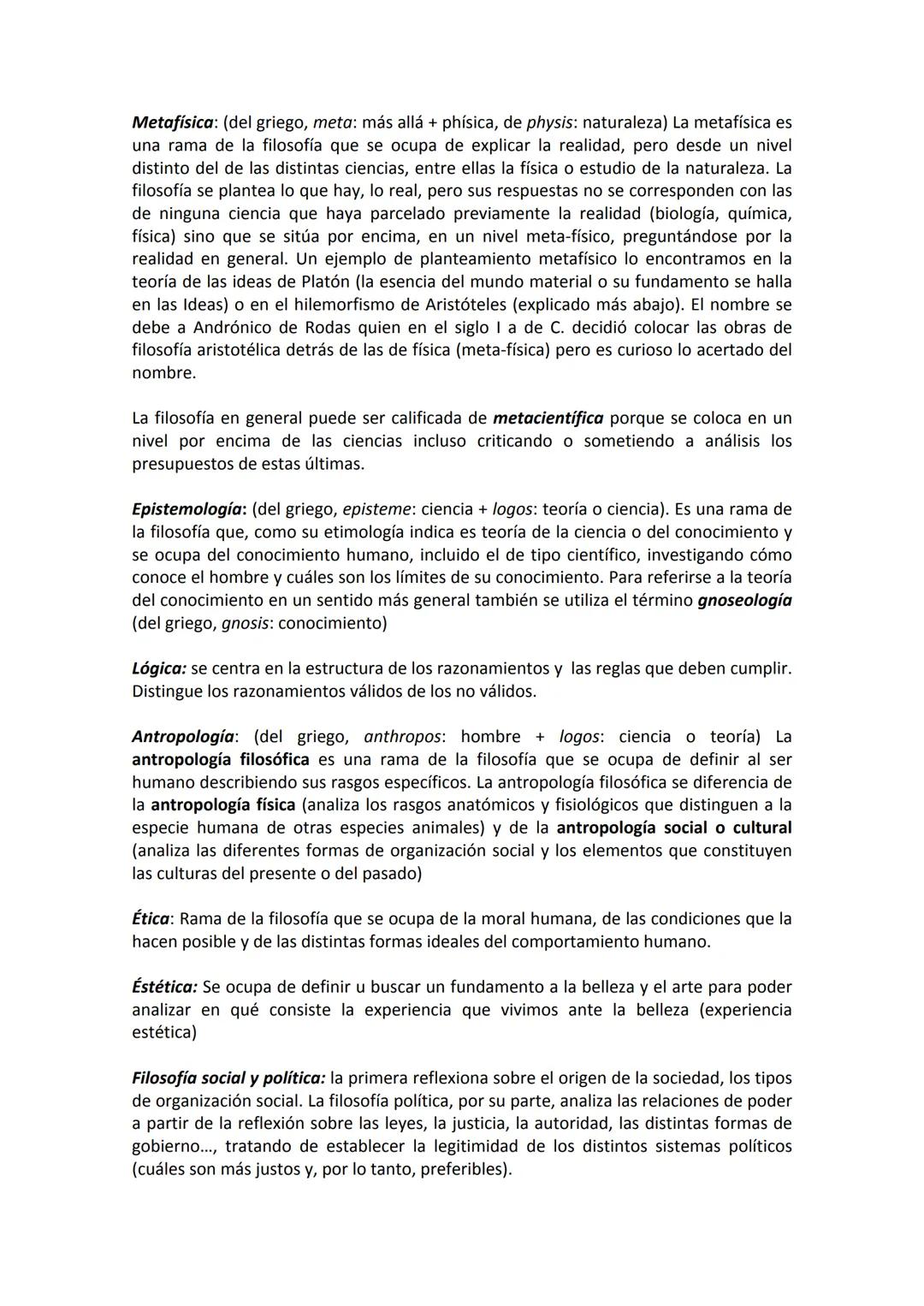 # UNIDAD 1. EL SABER FILOSÓFICO
TEORÍA Y VOCABULARIO
1.1. La filosofía como actitud y disciplina:
Actitud filosófica: analizar cualquier á