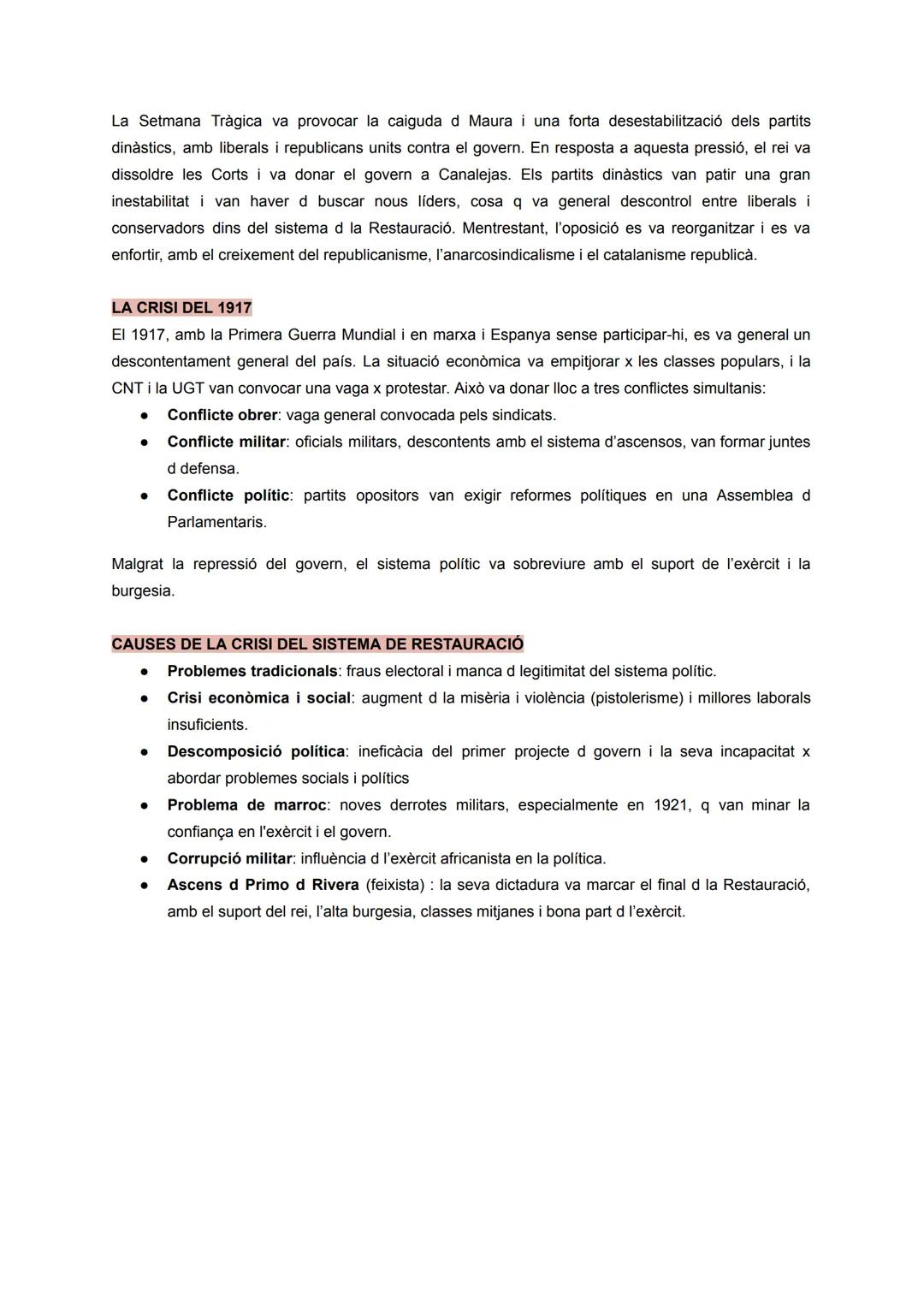 # LA RESTAURACIÓ BORBÒNICA
## CLAUS DEL NOU SISTEMA POLÍTIC
La restauració d la monarquia va ser impulsada x polítics conservadors, homes