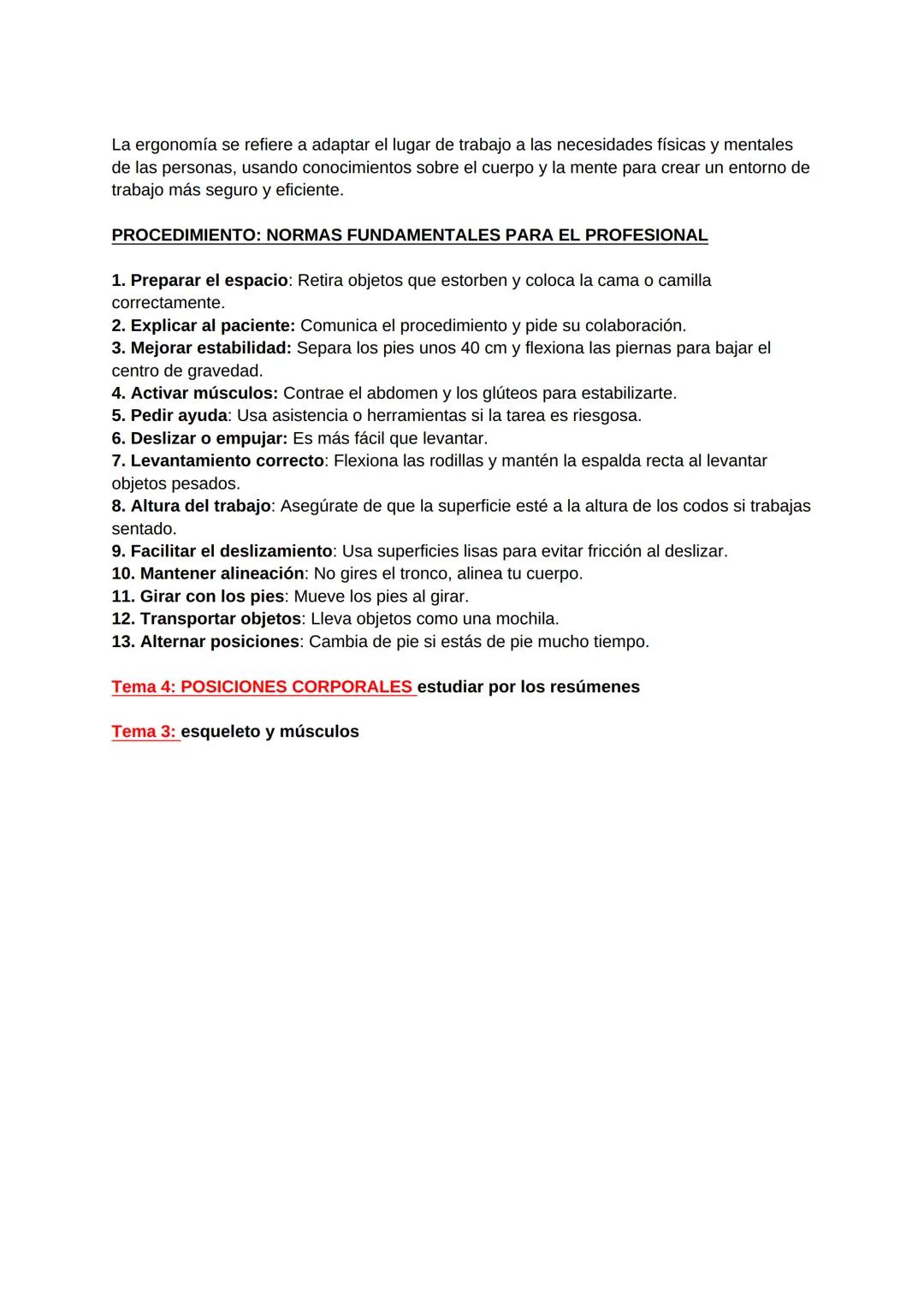 Tema 1,3 y 4
T1 p.3 ORGANOS APARATOS Y SISTEMAS
Célula - base fundamental se organiza en tejidos y estos a su vez en órganos y estos en
si