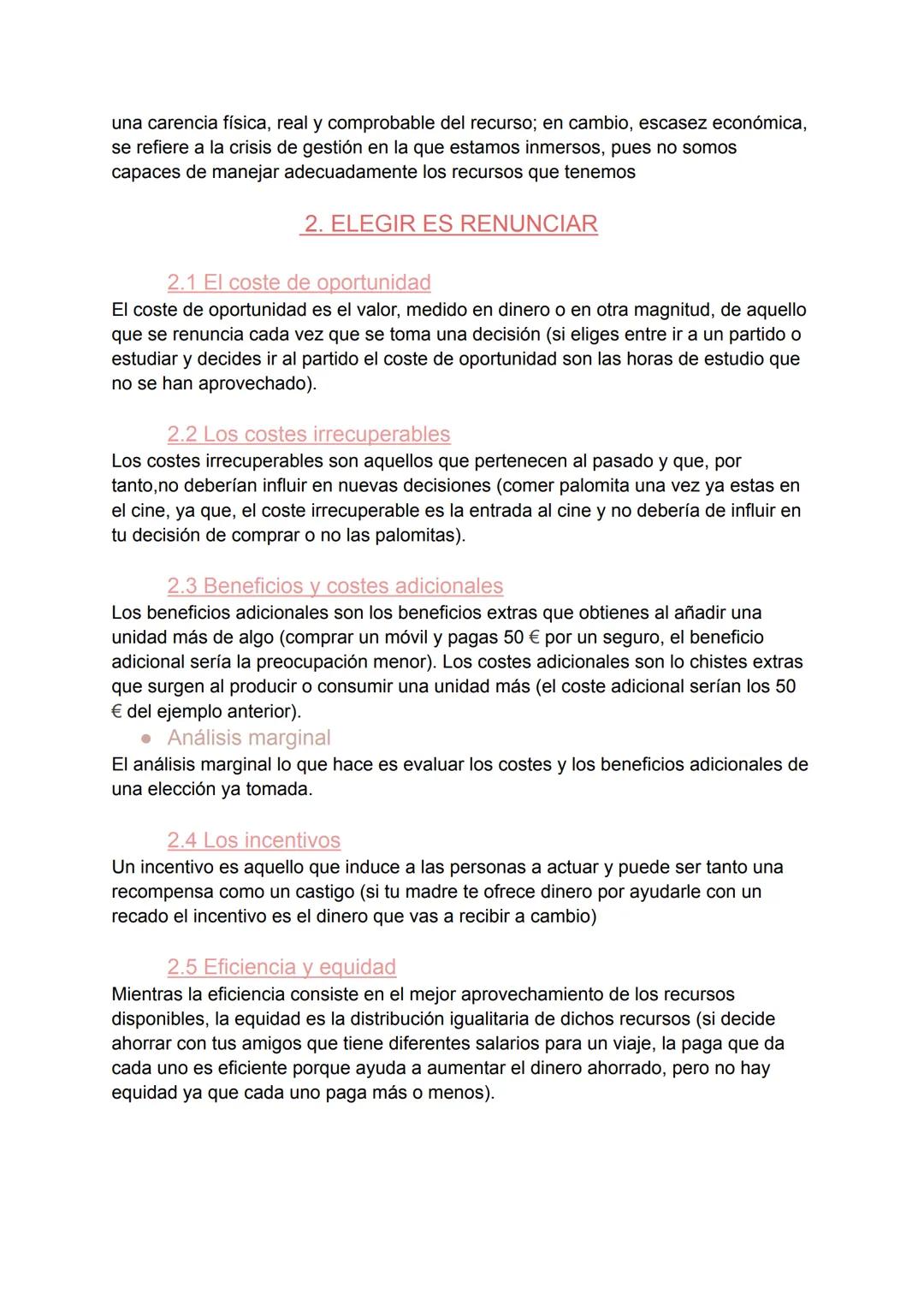 TEMA 1
ECONOMÍA: LA CIENCIA DE LAS DECISIONES
1.¿¿QUÉ ES LA ECONOMÍA?
1.1 Las necesidades
Hay dos tipos de necesidades: están las necesidade