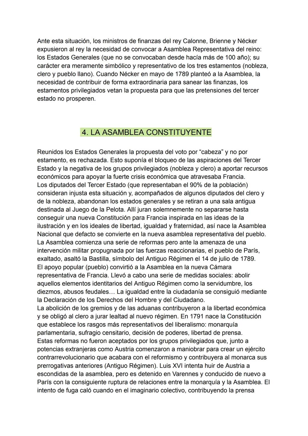 # TEMA 1: LA REVOLUCIÓN FRANCESA SU IMPERIO
1. EL ANTIGUO RÉGIMEN
El Antiguo Régimen era un sistema social, económico y político que predo