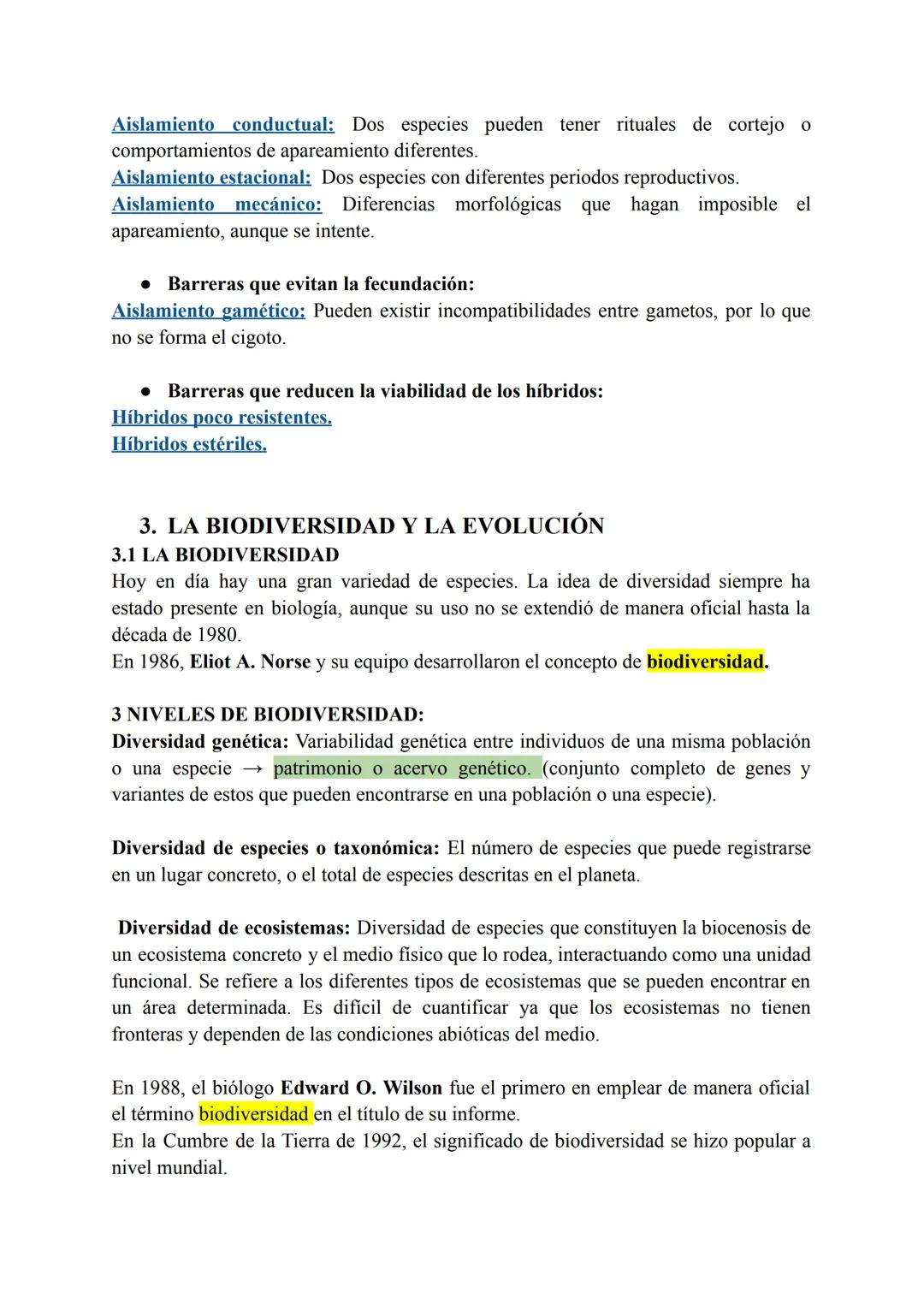 BIOLOGÍA T2: EVOLUCIÓN Y
CLASIFICACIÓN DE LOS SERES VIVOS
1. LA EVOLUCIÓN DE LA VIDA EN LA TIERRA
Todos los organismos conocidos descienden