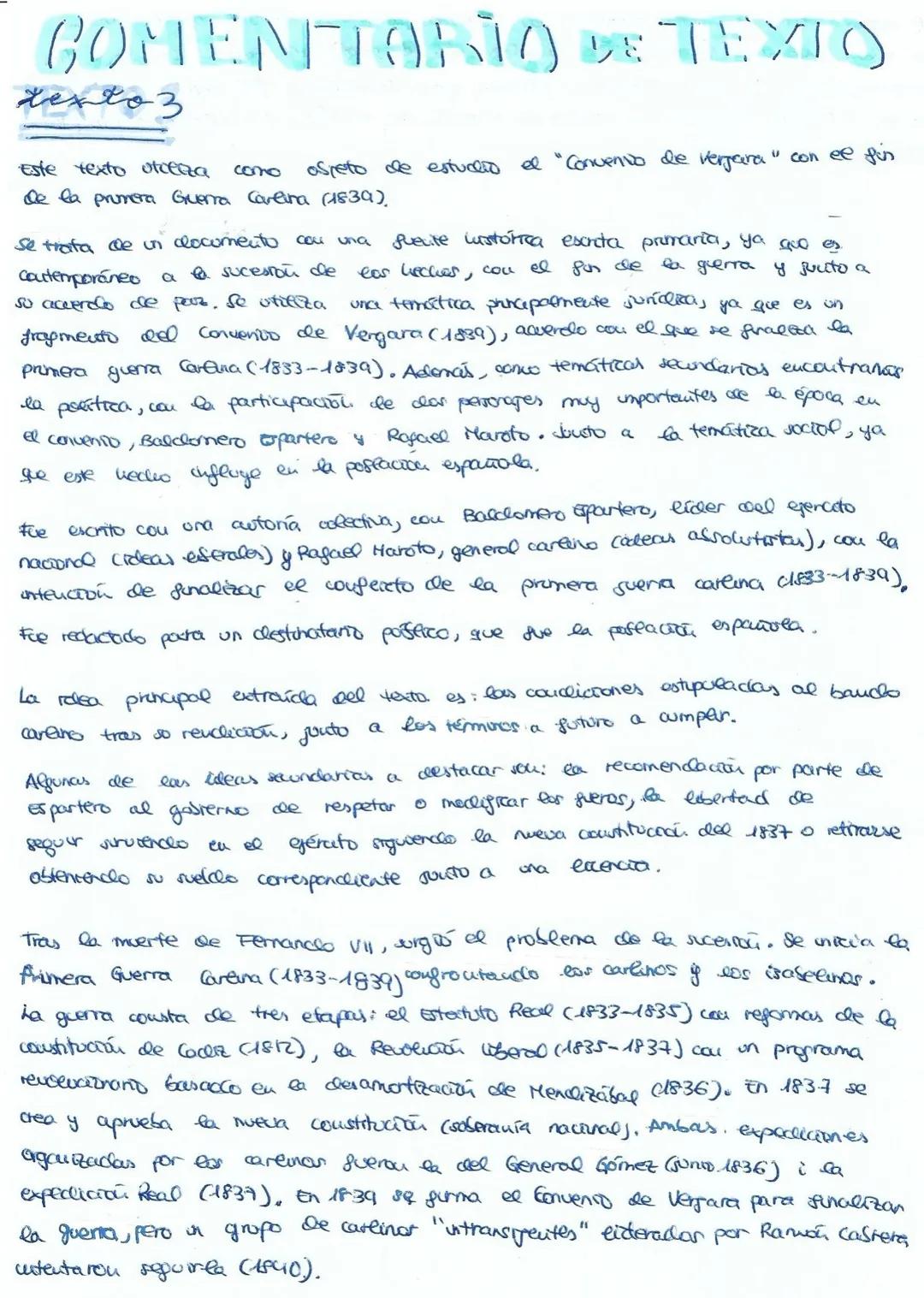 TEMA 2
DOC 1.
IMATGE ABRAÇADA DE BERGARA (1839) *
Pablo Antonio Béjar; pintura realitzada en 1902
DOC 2.
TEXT FRAGMENT ESTATUT REIAL
Art. 1.