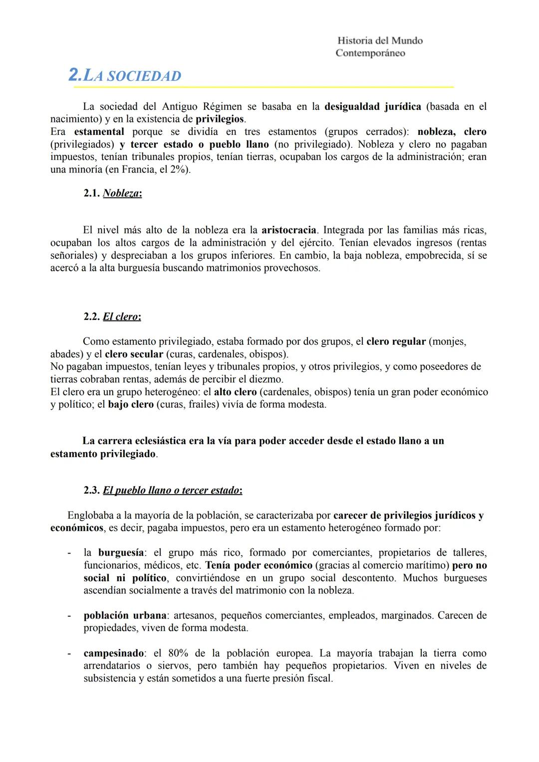 Historia del Mundo
Contemporáneo
# TEMA 1: EL ANTIGUO
RÉGIMEN
En el siguiente tema vamos a conocer el inicio de la Edad Contemporánea. El