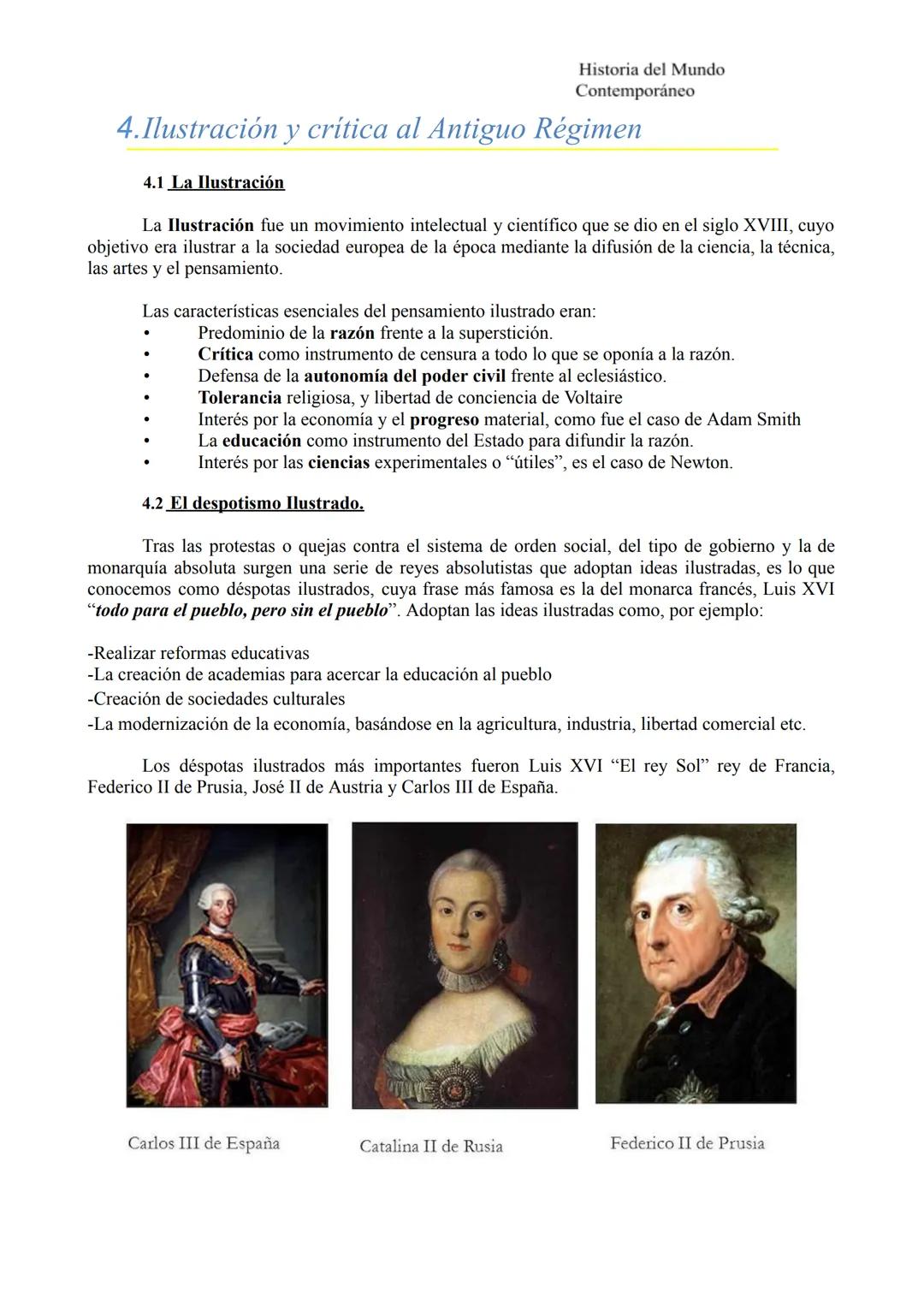 Historia del Mundo
Contemporáneo
# TEMA 1: EL ANTIGUO
RÉGIMEN
En el siguiente tema vamos a conocer el inicio de la Edad Contemporánea. El