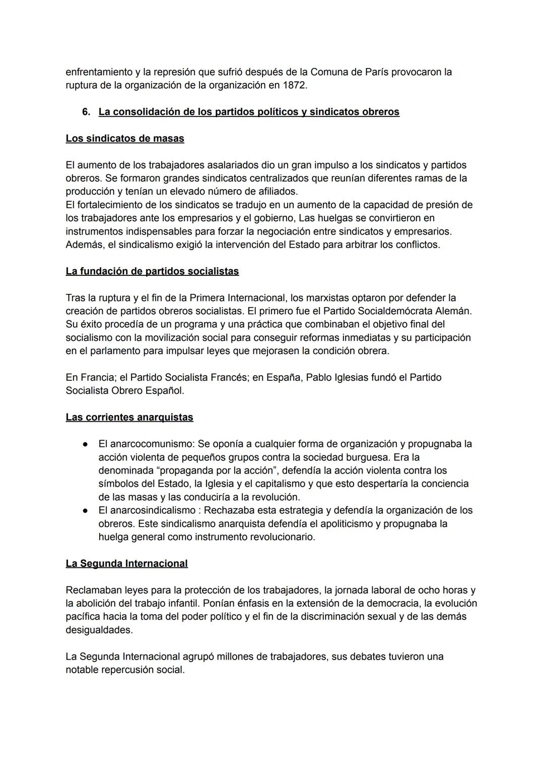TEMA 3; Los movimientos sociales
1. La nueva sociedad industria
En la nueva sociedad industrial, la propiedad definía la pertenencia a una d