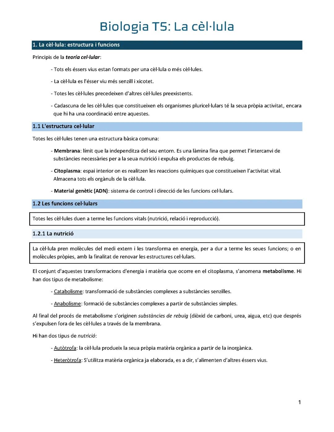 la célula (valenciano)