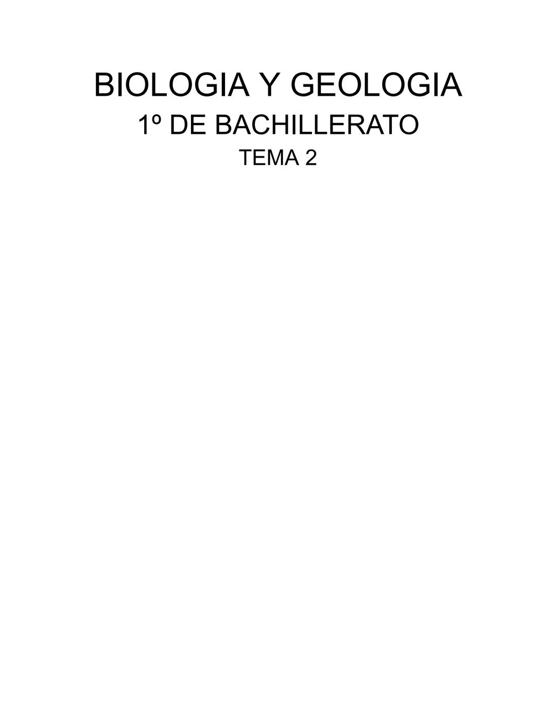 BIOLOGIA Y GEOLOGIA
1° DE BACHILLERATO
TEMA 2 Tema 3:
Punto 2: La clasificación de los seres vivos.
La taxonomía:
Se ocupa de dividir y clas