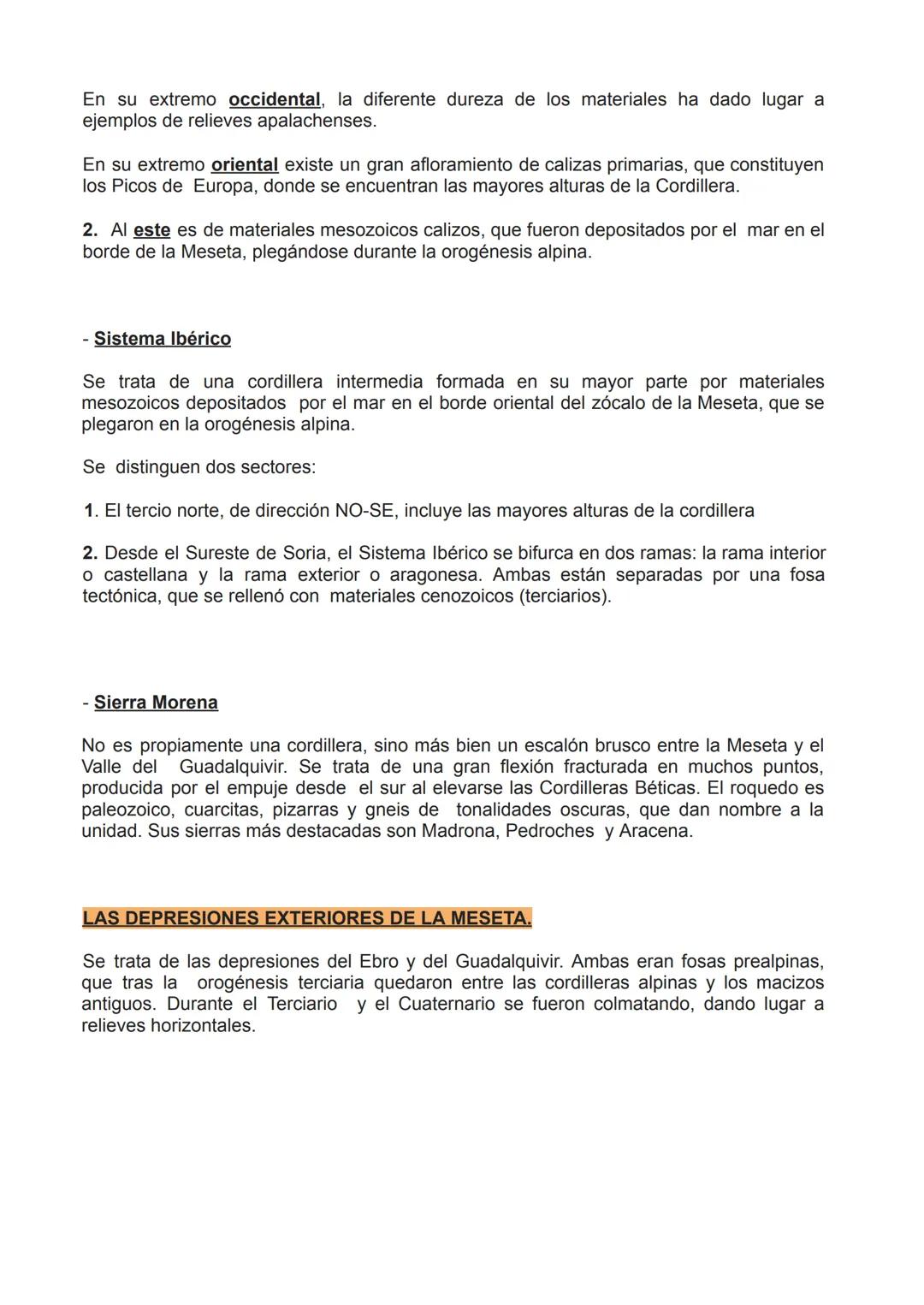 Océano
Atlántico
GEOGRAFÍA T1.
- El relieve es el conjunto de formas que presenta la superficie terrestre. Estas son el resultado de una
est