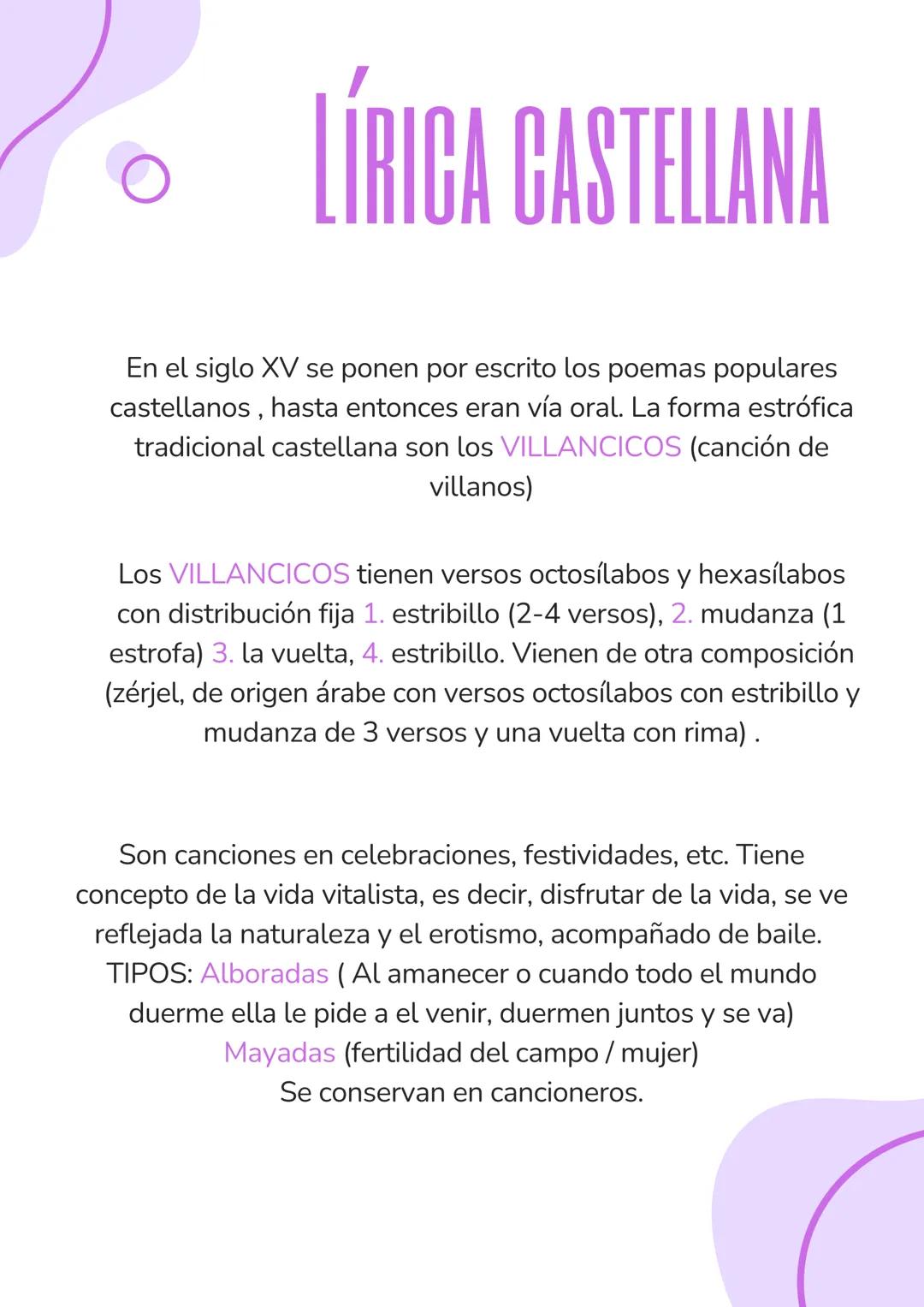# APUNTES
LITERATURA # Índice
1
Lírica popular
1.1
Lírica mozárabe
1.2
Lírica Castellana
1.3
Lírica Galaico-Portuguesa
2
Narrativa en