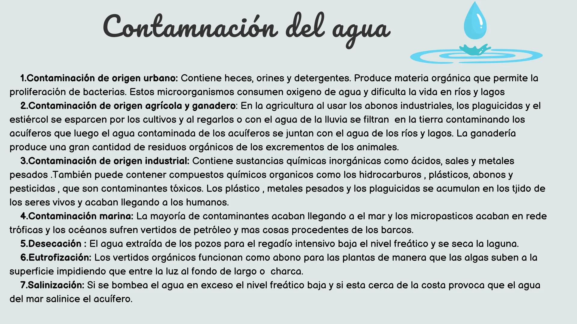 # La
hidrosfera # ¿Qué es la hidrosfera?
Es la capa de la Tierra que contiene agua en diferentes
estados y lugares. Cubre aproximadamente