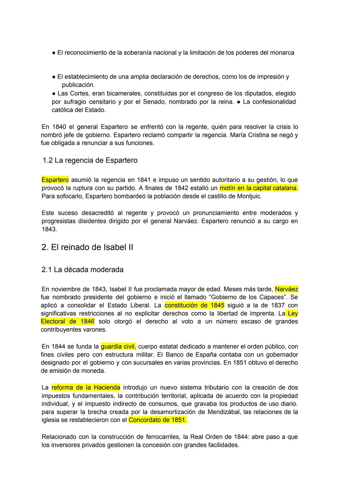 Xabier Seoane
TEMA 2: LA CONSTRUCCIÓN Y CONSOLIDACIÓN DEL ESTADO
LIBERAL 1. Las regencias
1.1 La regencia de María Cristina
Tras la muerte d