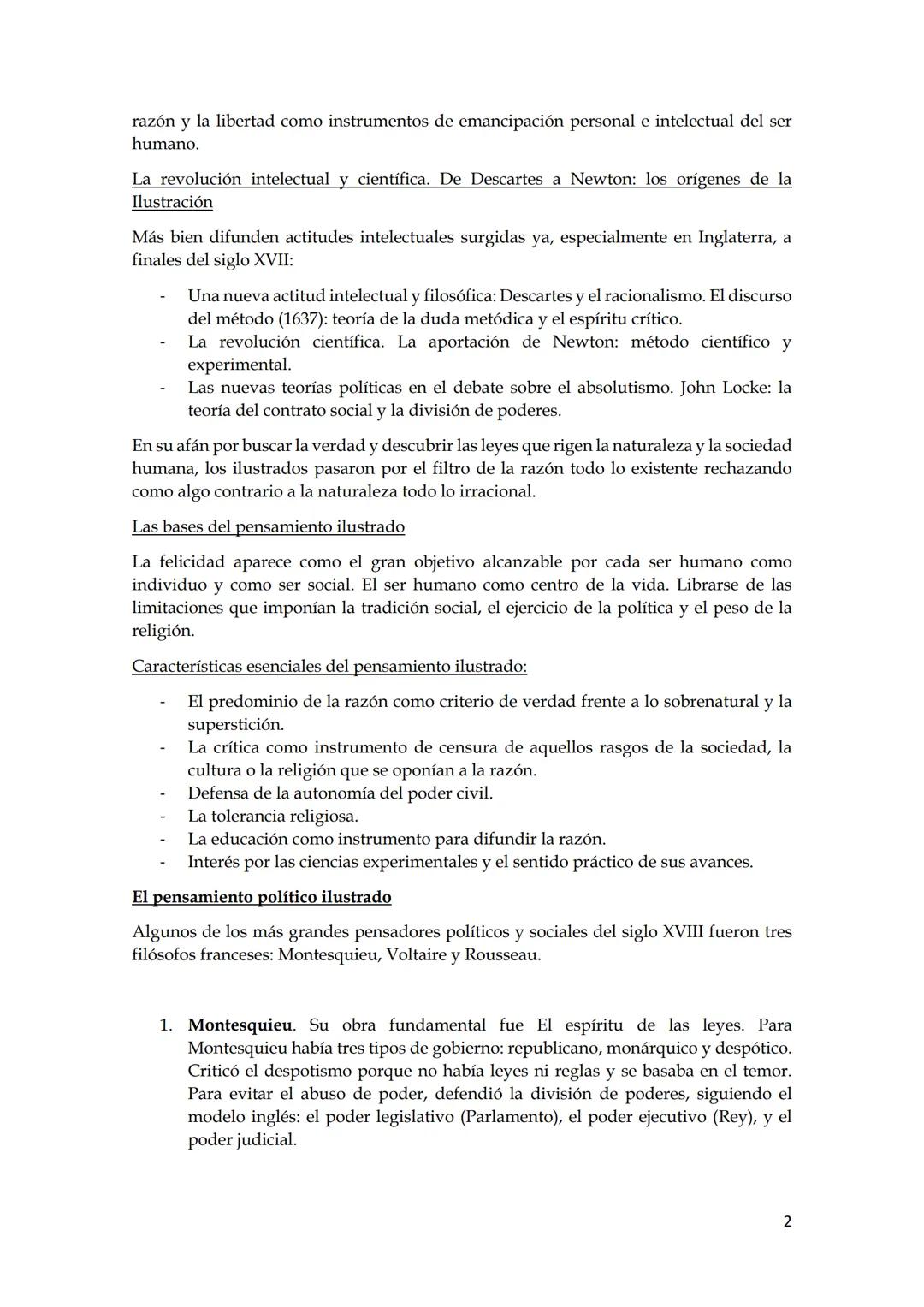 5.2 Crítica al absolutismo
Simultáneamente a su auge (mientras que el absolutismo cogía importancia), la fórmula
política del absolutismo t