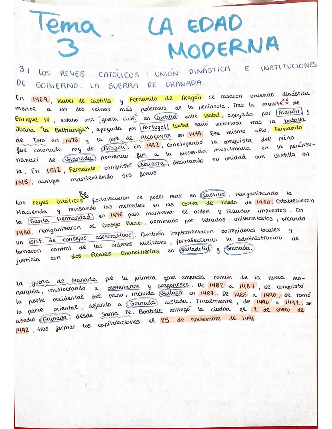 Tema 3 Historia de España