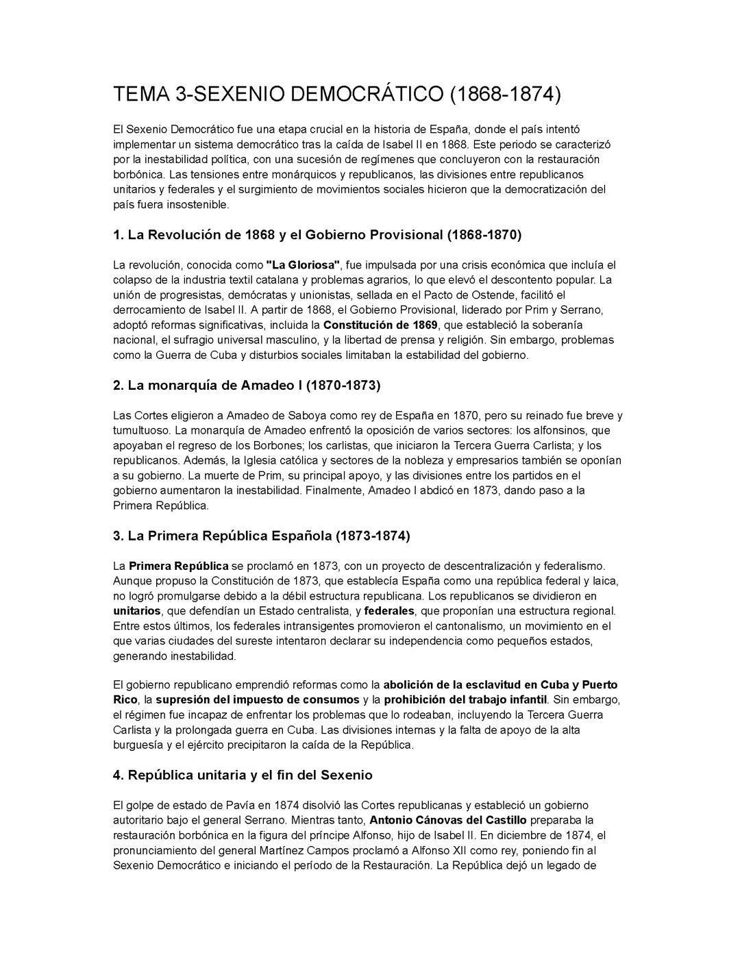 Sexenio Democrático