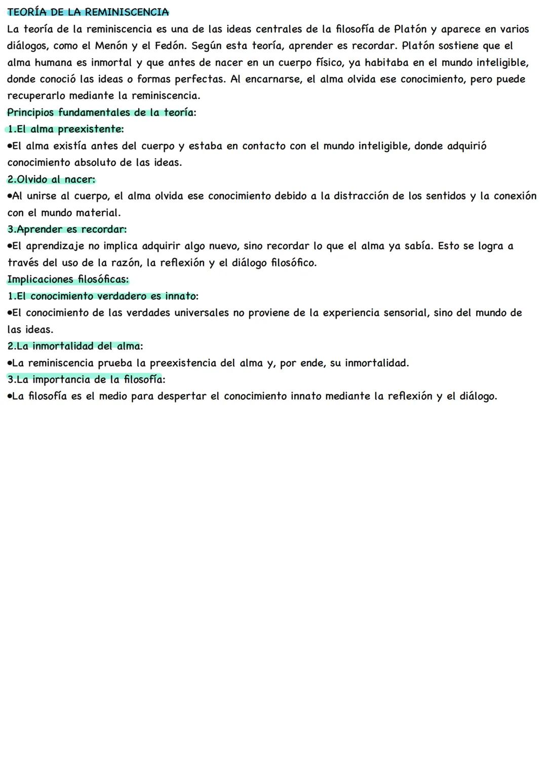 # TEORÍA DE LAS IDEAS
La teoría de las ideas (o teoría de las formas) es uno de los conceptos centrales de la filosofía de Platón.
Propone