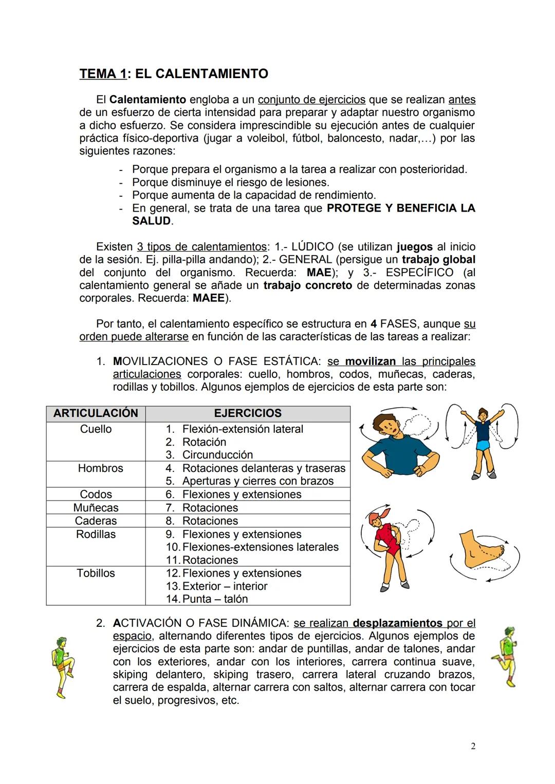 # CONCURSO
DE
EDUCACIÓN
FÍSICA
-Primer trimestre-
CURSO: 2º ESO
DEPARTAMENTO DE EDUCACIÓN FÍSICA
| # TEMA 1: EL CALENTAMIENTO
El C