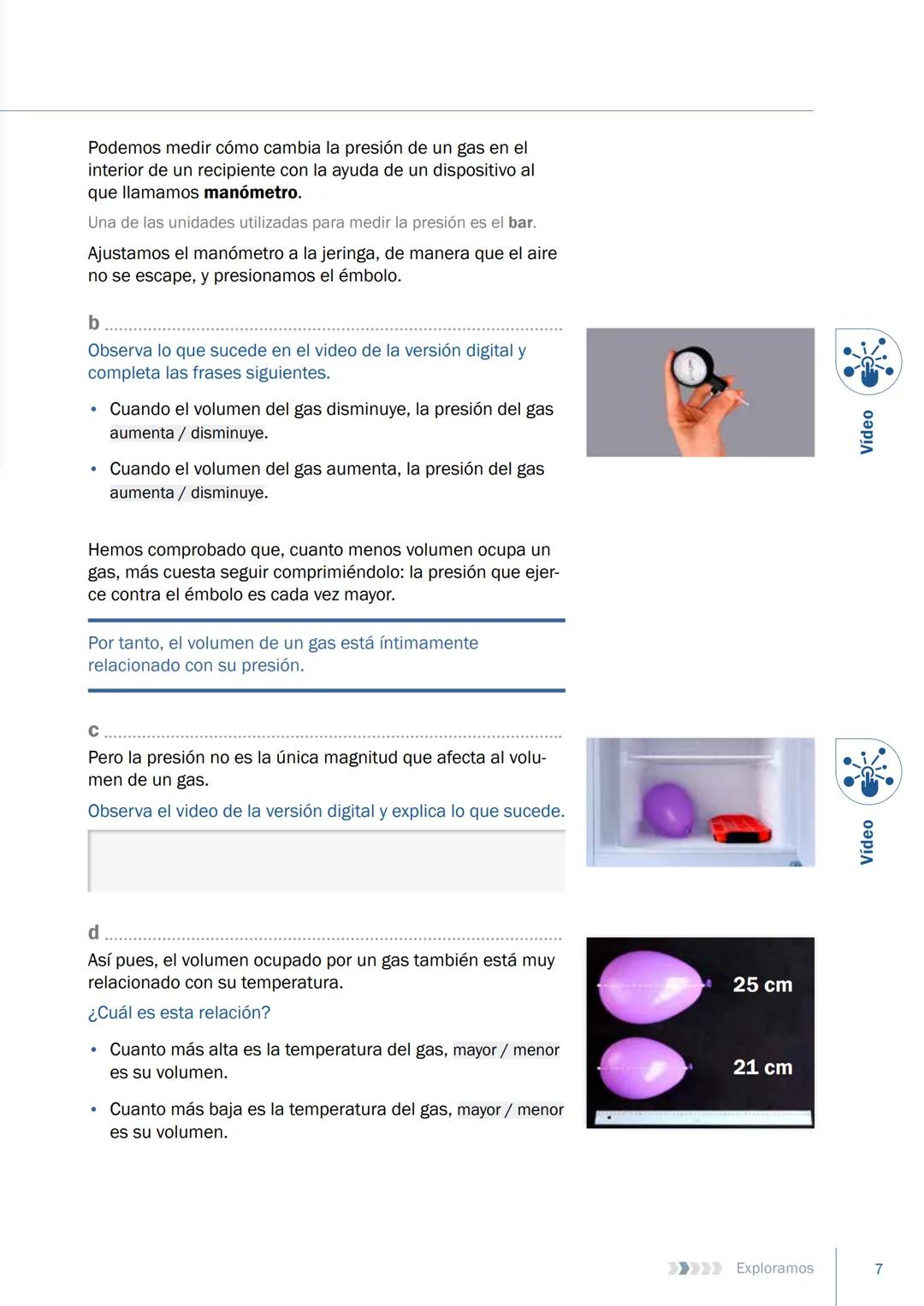 * Las leyes de los gases
Science
Bits
science-bits.com Este fascículo constituye la versión en papel de una unidad de aprendizaje
multimedi