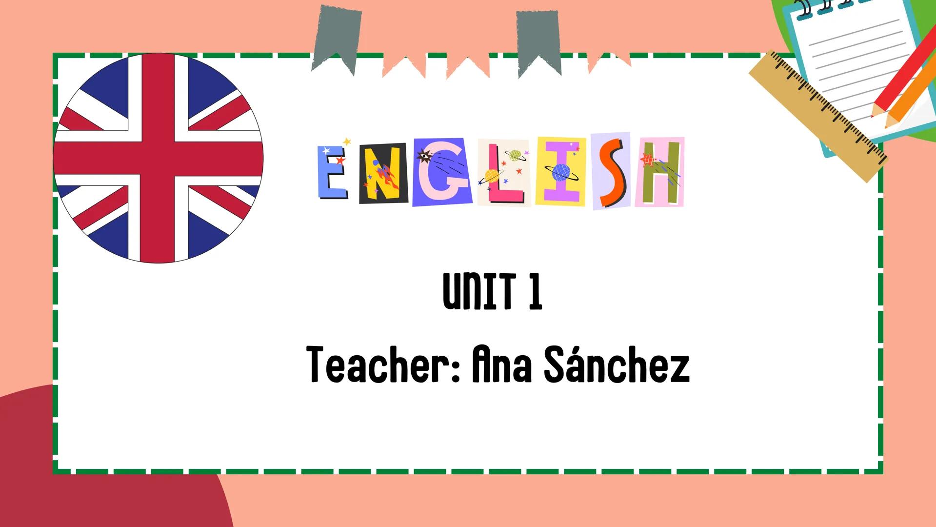 ENGLISH
UNIT 1
Teacher: Ana Sánchez VOCABULARY
History
Transport
SPEAKING
Talking about important people
Getting information
/t/,//
////