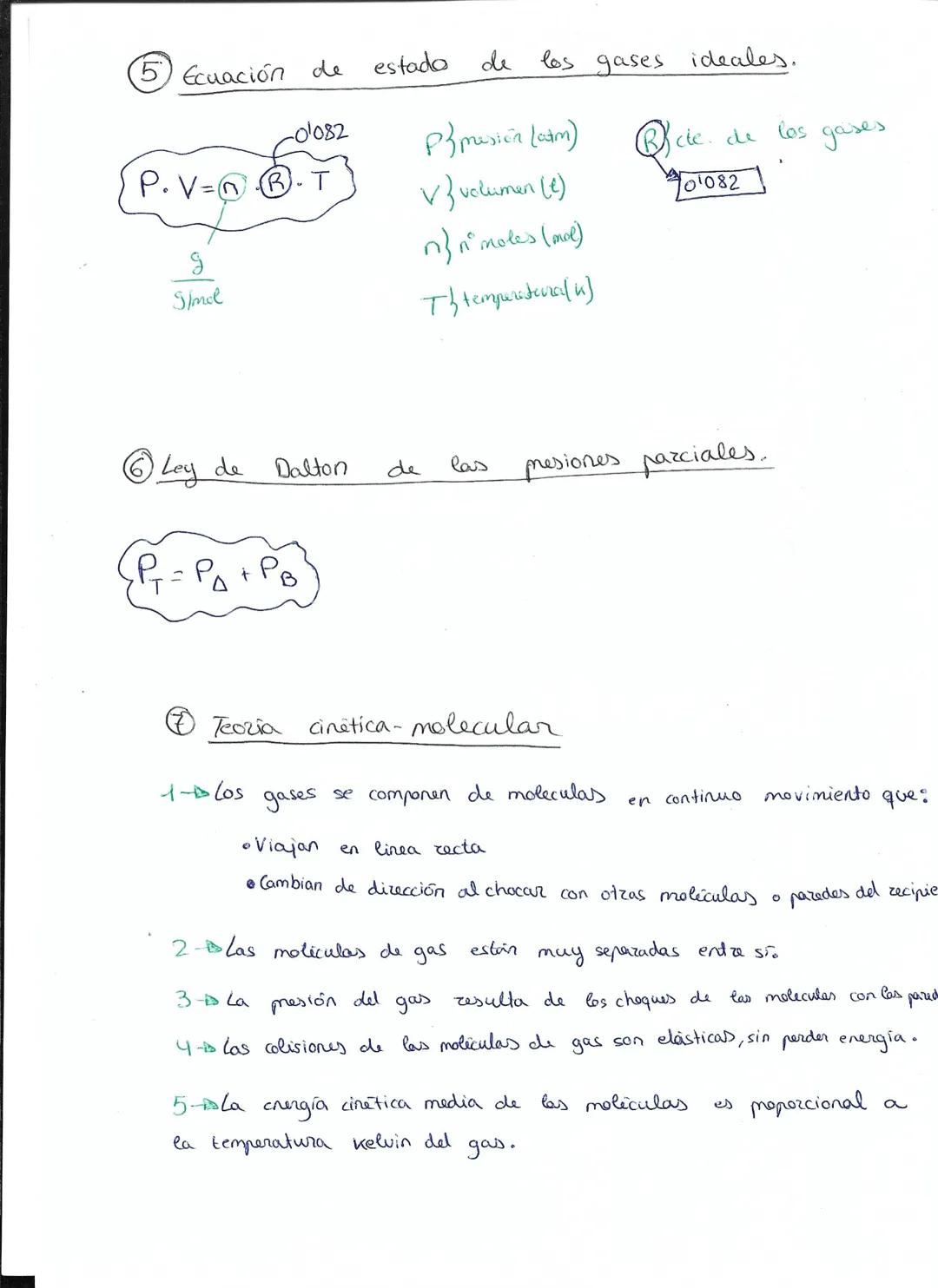 TEMA 5: Los gases
①Ley de Boyle [T= cte.
P₁₂-V₁ =P₂-V₂
Jatm
Panty | lado - 760 mm Hg
v{v
mm
latm
volumen (e)
Ley de Charles
P=cte.
VA
VB
To