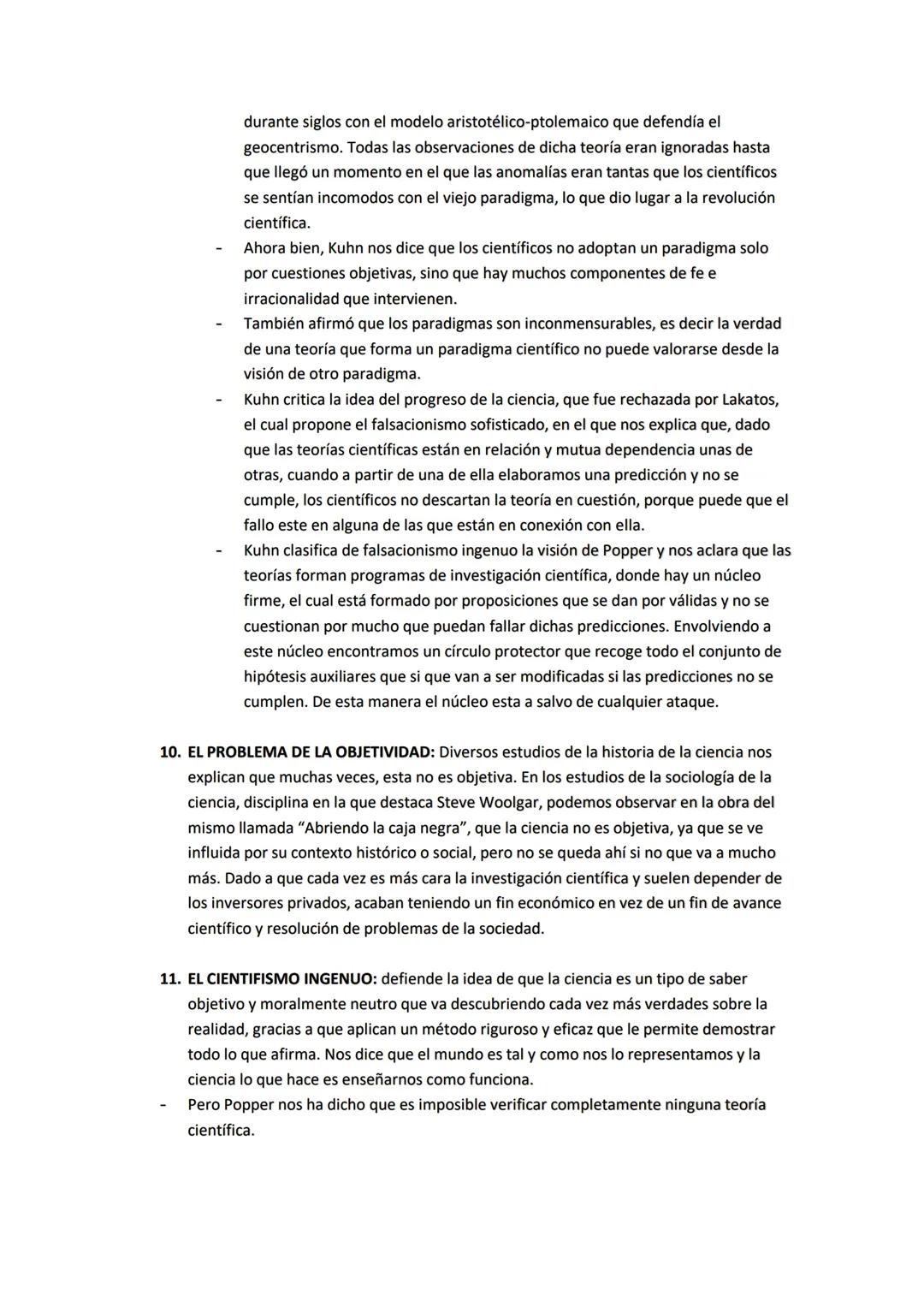 APUNTES FILOSOFÍA
TEMA 3: FILOSOFIA Y CIENCIA
1. CARACTERISTICAS DE LA CIENCIA: Galileo Galilei es considerado el primer científico
moderno,
