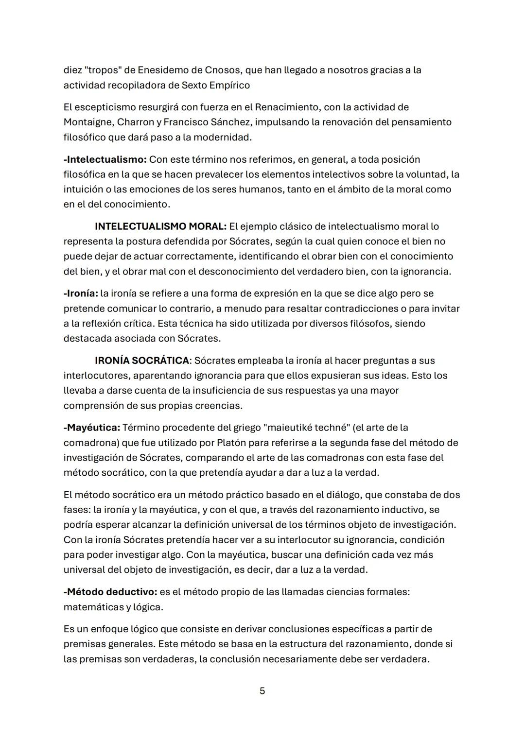 FILOSOFÍA: Vocabulario Tema 1
-Arjé/Arche: Elemento primordial del que está compuesta y/o del que deriva toda la
realidad material. Fue uti