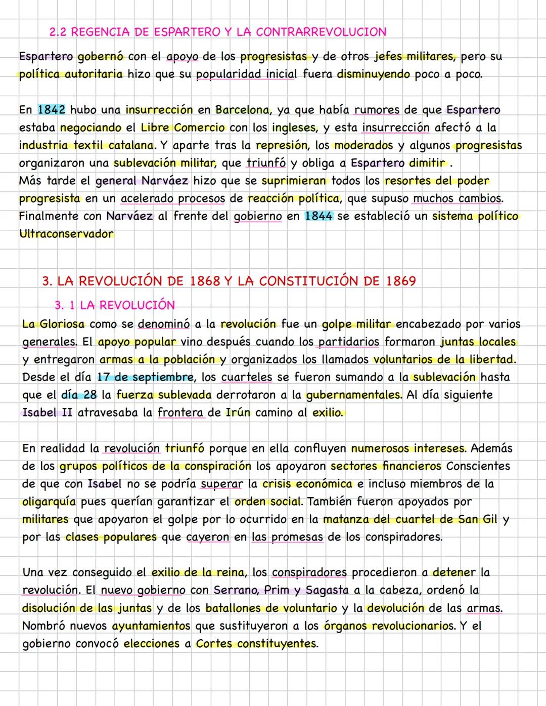 La construcción y consolidación
del estado Libera
1. LA OPOSICIÓN AL LIBERALISMO: CARLISMO Y GUERRA CIVIL
1.1 CARACTERÍSTICAS DEL CARLISMO.