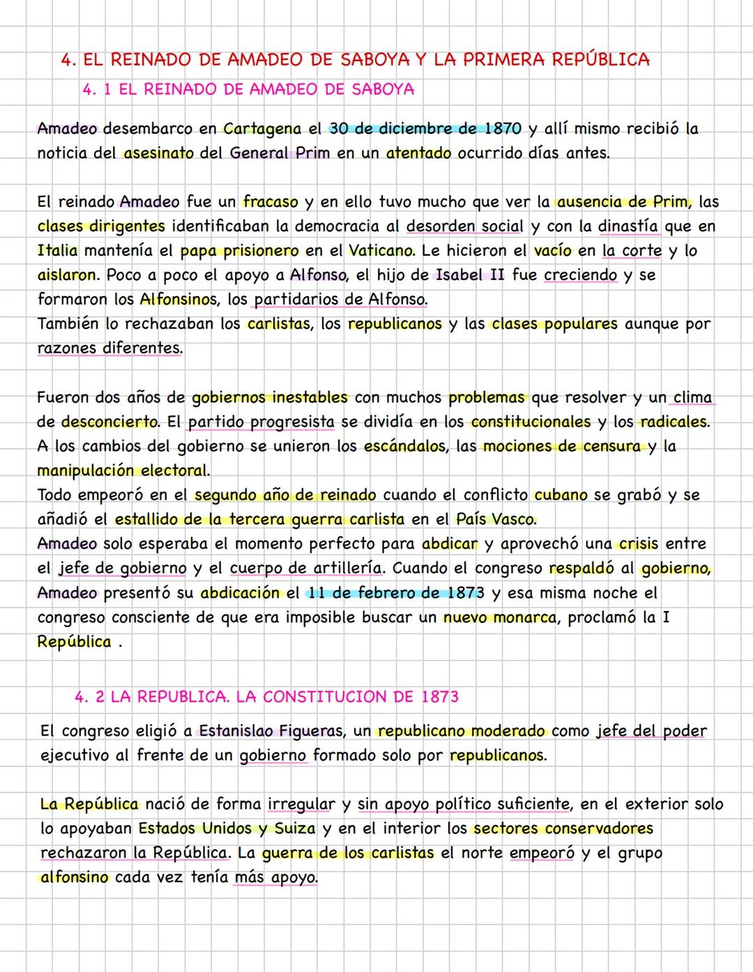 La construcción y consolidación
del estado Libera
1. LA OPOSICIÓN AL LIBERALISMO: CARLISMO Y GUERRA CIVIL
1.1 CARACTERÍSTICAS DEL CARLISMO.