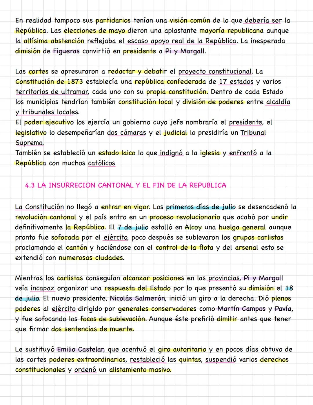 La construcción y consolidación
del estado Libera
1. LA OPOSICIÓN AL LIBERALISMO: CARLISMO Y GUERRA CIVIL
1.1 CARACTERÍSTICAS DEL CARLISMO.