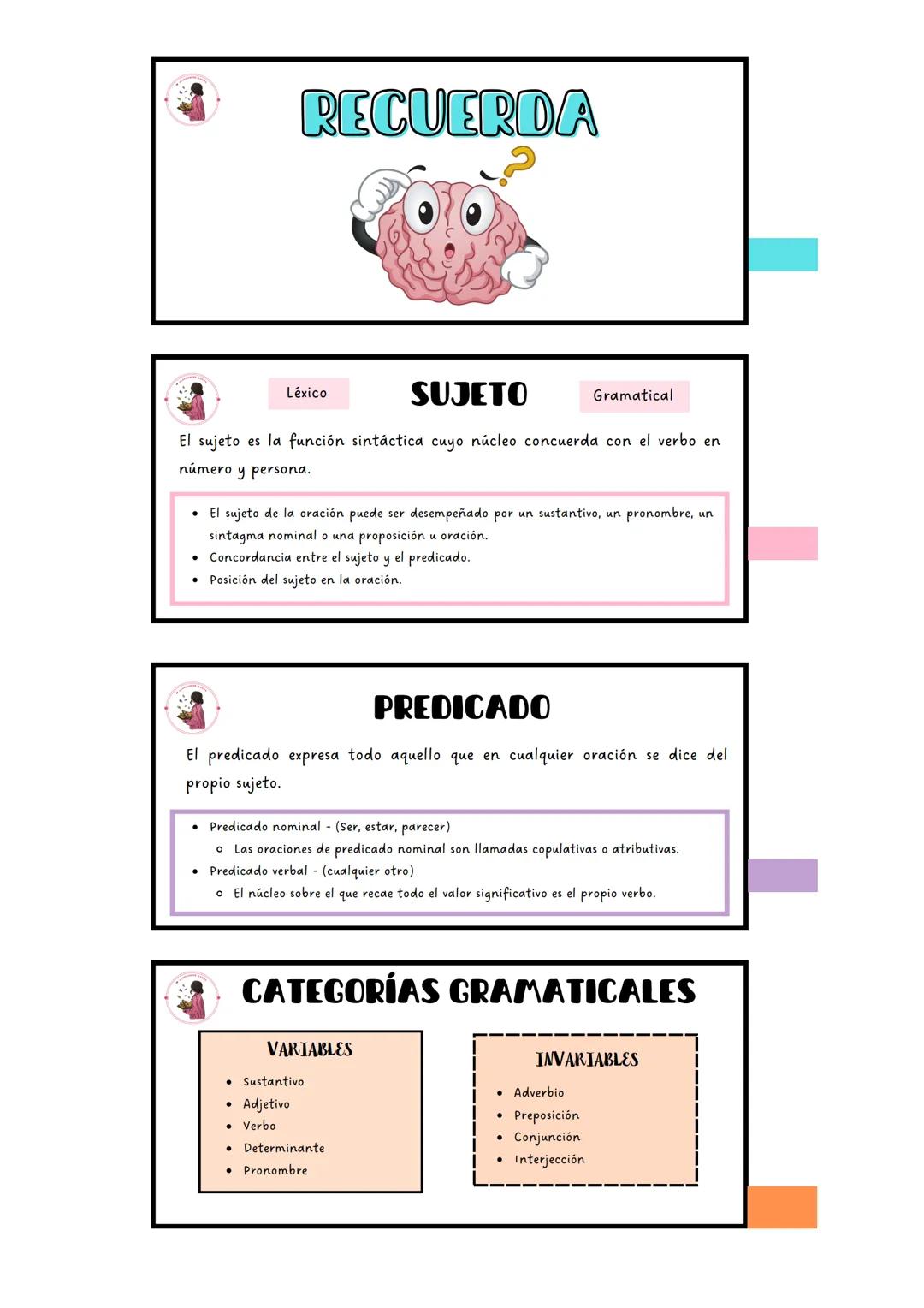 SINTAXIS
SIN
COMPLICACIONES
COMPLEMENTOS DEL VERBO
Los complementos del verbo son elementos gramaticales
que acompañan al verbo
y
completan