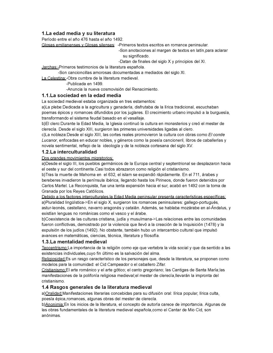 Tema 12:La lírica y la poesía narrativa en la edad media