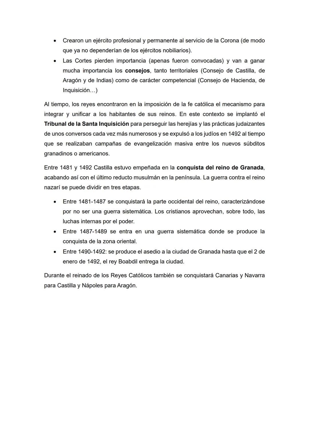 # Epígrafe 3.1. Los Reyes Católicos: unión dinástica e instituciones de gobierno. La
Guerra de Granada.
La historia y el futuro de la penín