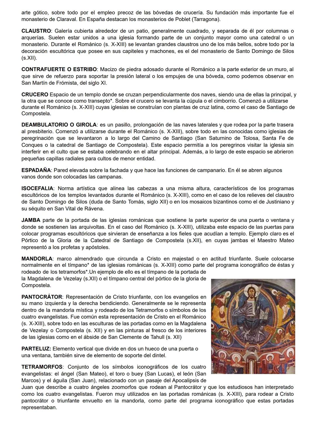TEMA 5 ARTE PRERROMÁNICO
ARTE VISIGODO: Estilo artístico que desarrollan los visigodos en España entre los s. VI y VIII en el Reino que
form